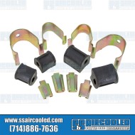 Sway Bar Mounting Kit, Stock, Front, Rubber Bushings Sway Bar Mounting Kit, Stock, Front, Rubber Bushings