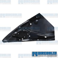 Rear Wheel House/Bumper Bracket Repair Panel, Right Rear Wheel House/Bumper Bracket Repair Panel, Right