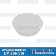 Door Hinge Screw Cover, Upper or Lower, Left or Right, White Door Hinge Screw Cover, Upper or Lower, Left or Right, White