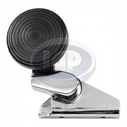 Vent Window Lock, Left, Chrome/Black Vent Window Lock, Left, Chrome/Black