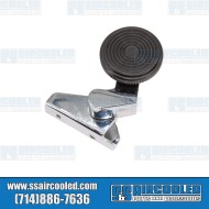 Vent Window Lock, Right, Chrome/Black