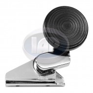 Vent Window Lock, Right, Chrome/Black