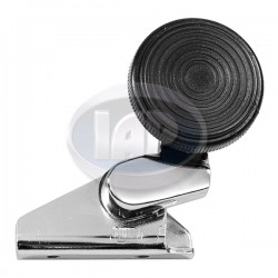 Vent Window Lock, Right, Chrome/Black Vent Window Lock, Right, Chrome/Black