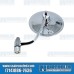  VW Exterior Mirror, Left, Round, Chrome, 113857513A