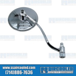 Side-View Mirror Round Long Arm R