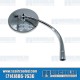 VW Side-View Mirror, Right, Round, Long Arm, 111857514AML, VW Bug