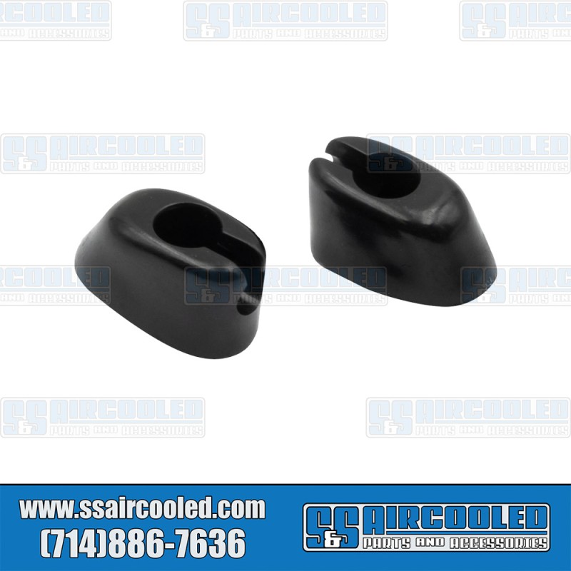 VW Sun Visor Clips, Left & Right, Black, 111857561BLK VW Sun Visor Clips, Left & Right, Black, 111857561BLK