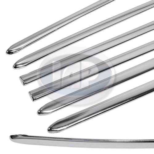 Body Molding Kit, 7pc Set, Stainless Steel