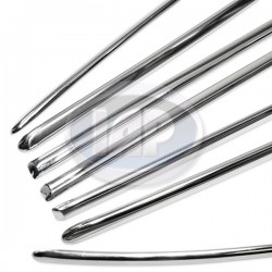 Body Molding Kit, 7pc Set, Stainless Steel Body Molding Kit, 7pc Set, Stainless Steel