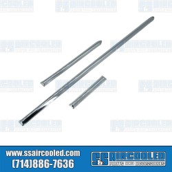 Dash Molding, 3pcs, Aluminum Dash Molding, 3pcs, Aluminum