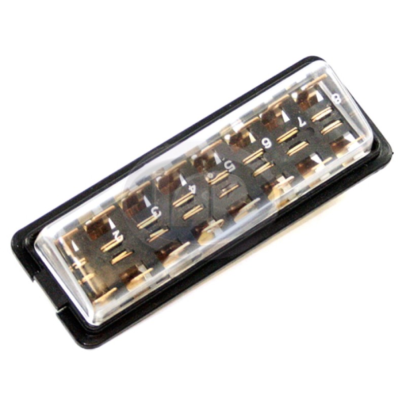 VW Fuse Box, 8 Fuse w/Cover, 111937037 VW Fuse Box, 8 Fuse w/Cover, 111937037