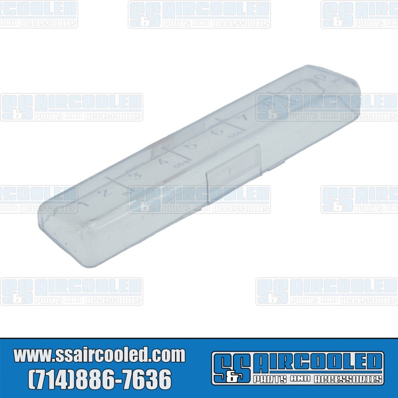 VW Fuse Box Cover, 10 Fuse, 111937555A VW Fuse Box Cover, 10 Fuse, 111937555A