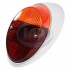 Tail Light Assembly, Amber/Red, Euro Style, Left