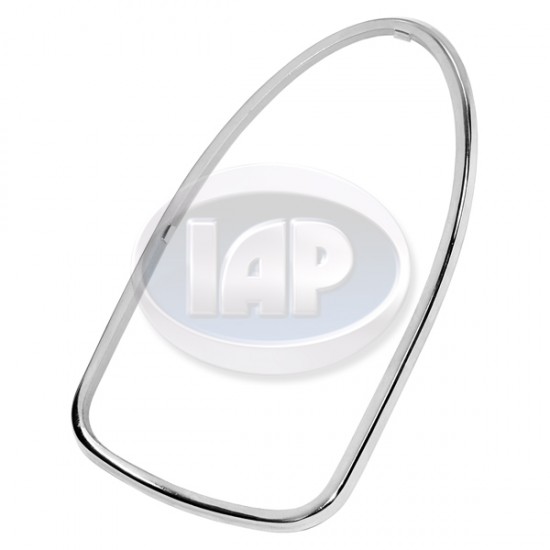West Coast Metric VW Tail Light Trim Ring, Includes Seal, Left & Right, Chrome, 111-117A-L/R