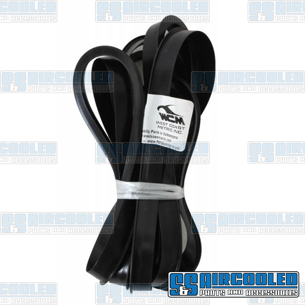 West Coast Metric Window Rubber, 113135A, Quarter Windows, Pop Out