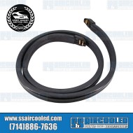 Front Bumper Impact Strip, Rubber
