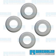 Door Handle/Window Winder Buffers, Left & Right, Grey Door Handle/Window Winder Buffers, Left & Right, Grey