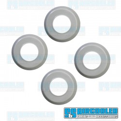 Door Handle/Window Winder Buffers, Left & Right, Grey