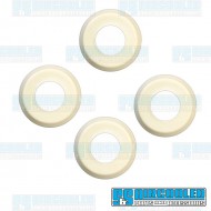 Door Handle/Window Winder Buffers, Left & Right, Ivory Door Handle/Window Winder Buffers, Left & Right, Ivory