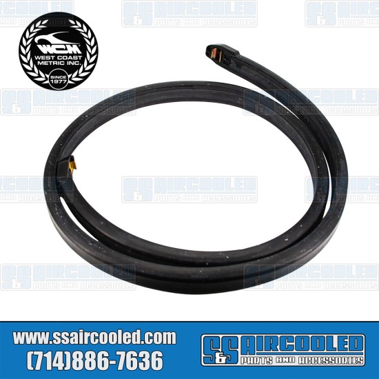 West Coast Metric VW Rear Bumper Impact Strip, Rubber, 113-401A
