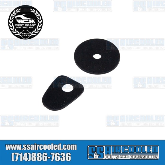 Hood Handle Seals, Handle to Body, Upper & Lower, Black