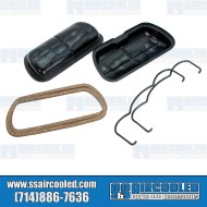 Valve Covers, Stock, Steel, Black Valve Covers, Stock, Steel, Black