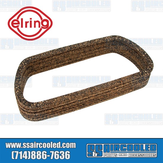 Elring VW Valve Cover Gaskets, Cork/Rubber, 12-1600cc, 40hp, Type 1, 10 pack, 113101481FEL-10, VW Beetle, Super Beetle, Ghia, Bus, Type 3, Thing, Vanagon Elring VW Valve Cover Gaskets, Cork/Rubber, 12-1600cc, 40hp, Type 1, 10 pack, 113101481FEL-10, VW Beetle, Super Beetle, Ghia, Bus, Type 3, Thing, Vanagon