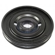 Crankshaft Pulley, 40hp, Stock, Black