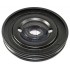 Crankshaft Pulley, 40hp, Stock, Black