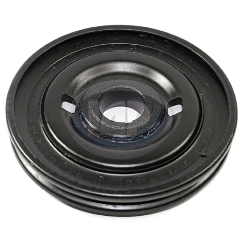 VW Crankshaft Pulley, 40hp, Stock, Black, 113105251G VW Crankshaft Pulley, 40hp, Stock, Black, 113105251G