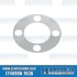 Flywheel Gasket, Crankshaft to Flywheel, Metal