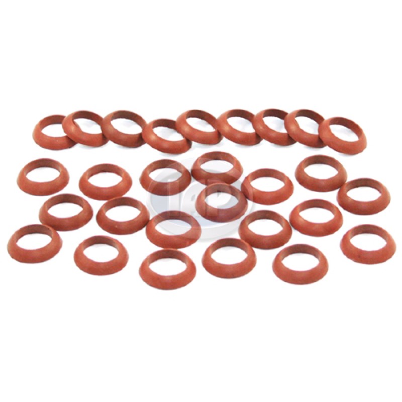 VW Pushrod Tube Seals, Rubber, 12-1600cc, 40hp, 113109345ABR VW Pushrod Tube Seals, Rubber, 12-1600cc, 40hp, 113109345ABR