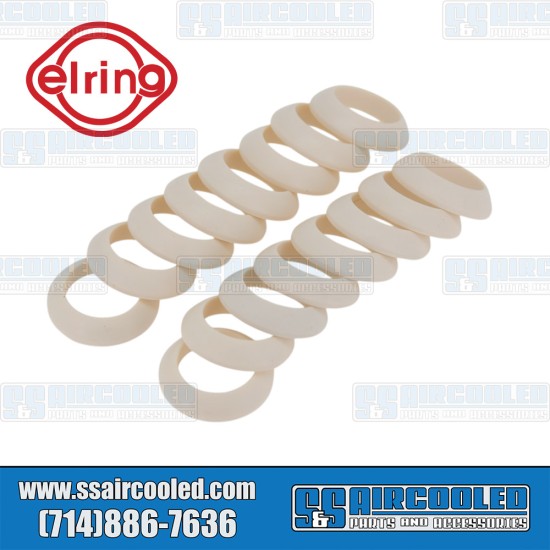 Elring VW Pushrod Tube Seals, Silicone, 12-1600cc, 40hp, 113109345AGR