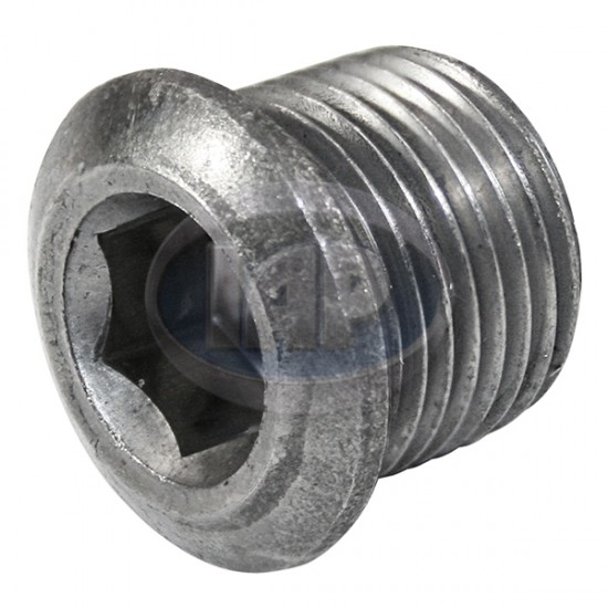 Plug, 113115431, Oil Relief, Hex Drive, 121600cc M18X1.5. Volkswagen