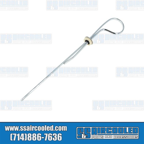 Oil Dipstick, Stock, Chrome Oil Dipstick, Stock, Chrome