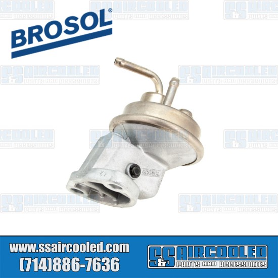 Brosol VW Fuel Pump, Stock, Top Ports, Fits w/Generator, 113127025BCD Brosol VW Fuel Pump, Stock, Top Ports, Fits w/Generator, 113127025BCD