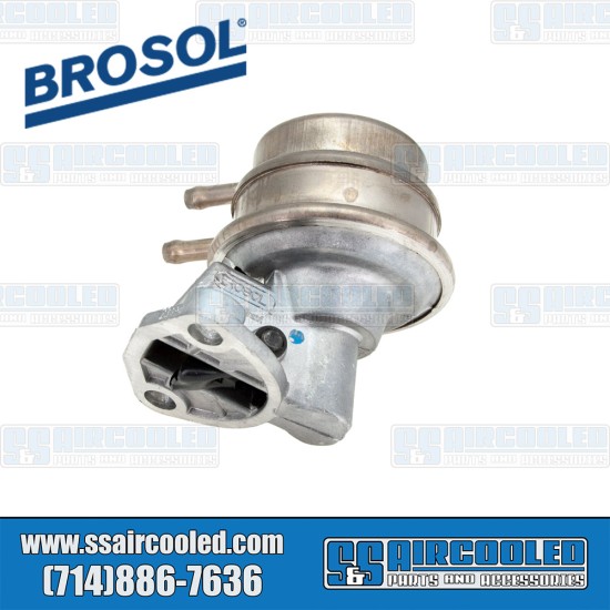 Brosol VW Fuel Pump, Stock, Fits w/Alternator, 113127025G