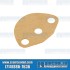 Fuel Pump Gasket, Fuel Pump Flange to Fuel Pump