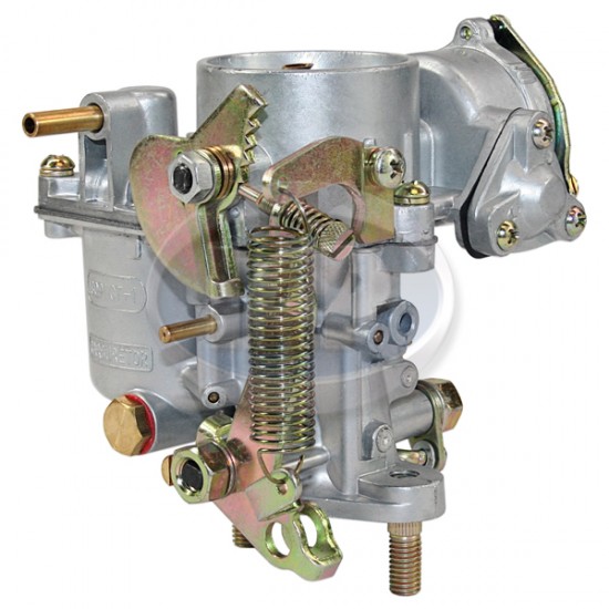  VW Carburetor, 30 PICT-1, 12 Volt Choke, Round Bowl, China, 113129027HEC