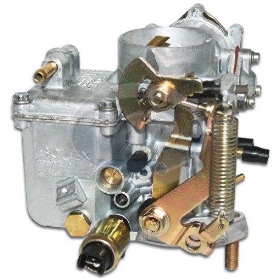 Brosol/Solex Carburetor Only. 31 PICT-3, Dual Arm, 12-Volt Choke