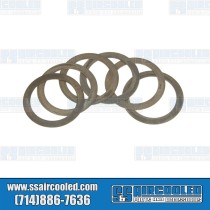 Flywheel Shim Kit, .24-.38mm, 12-1600cc, Flywheel End Play