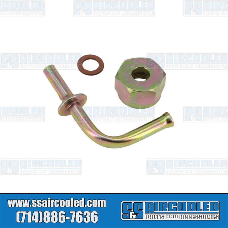 VW Feed Pipe, Fuel Tank to Fuel Line, 113298221A