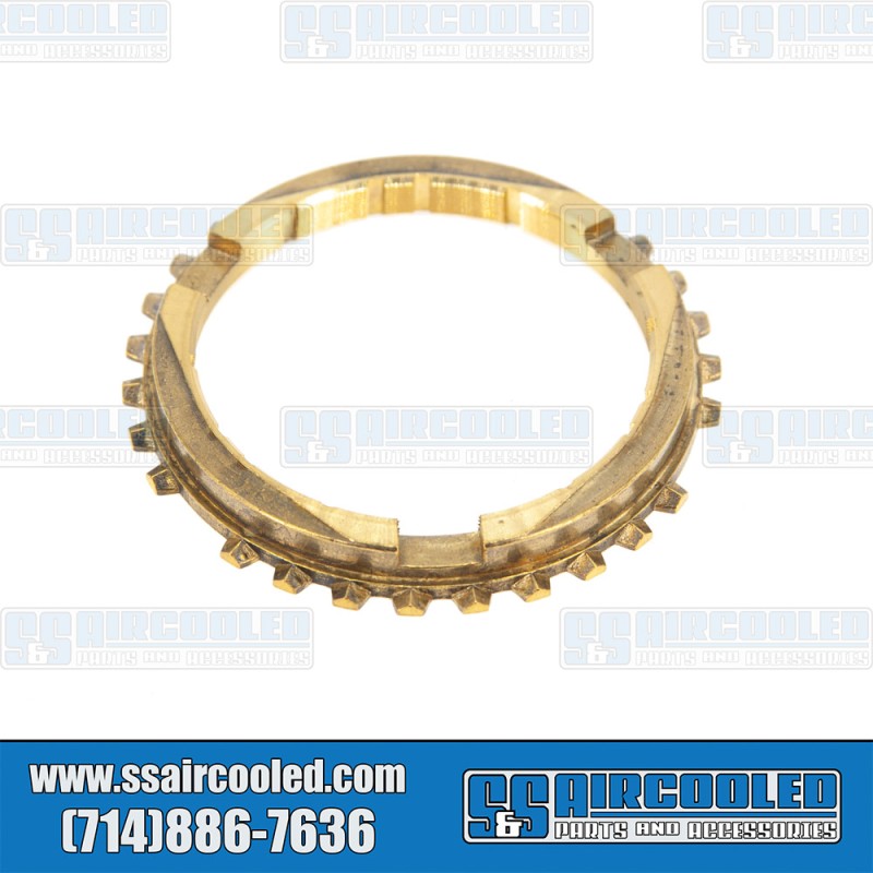 VW Transmission Synchronizer, Third/Forth Gear, Brass, 113311295D VW Transmission Synchronizer, Third/Forth Gear, Brass, 113311295D