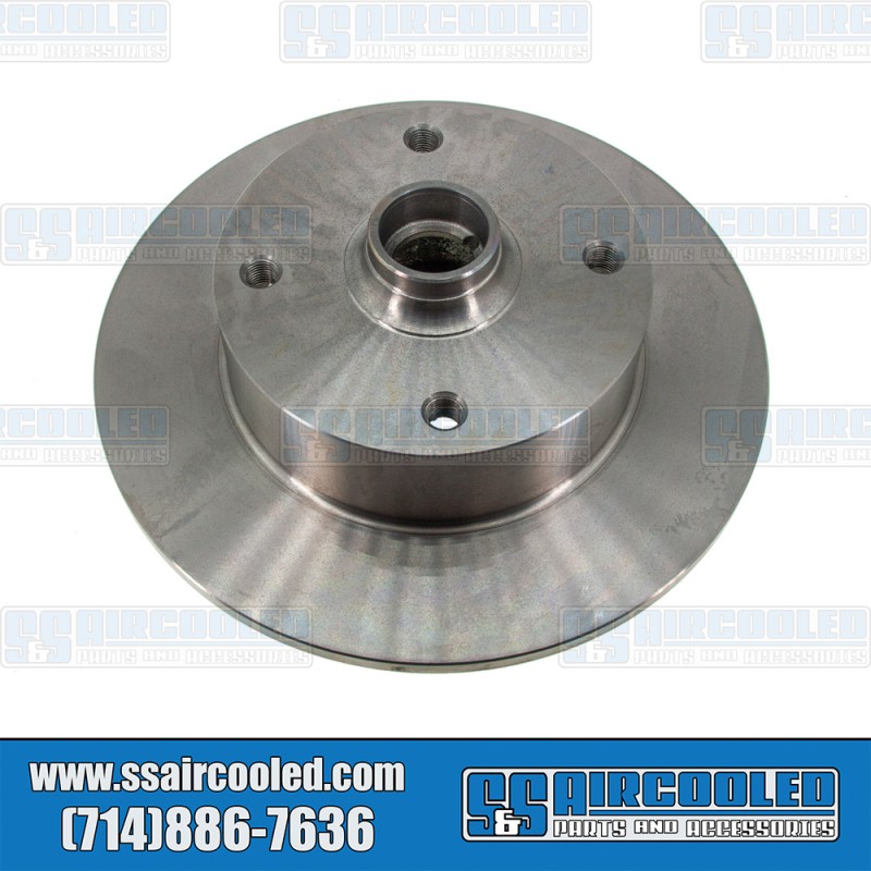  VW Front Left or Right Brake Rotor, 4x130mm, 113407075CH, VW Bug, Super Beetle, Ghia, Type 3, Thing