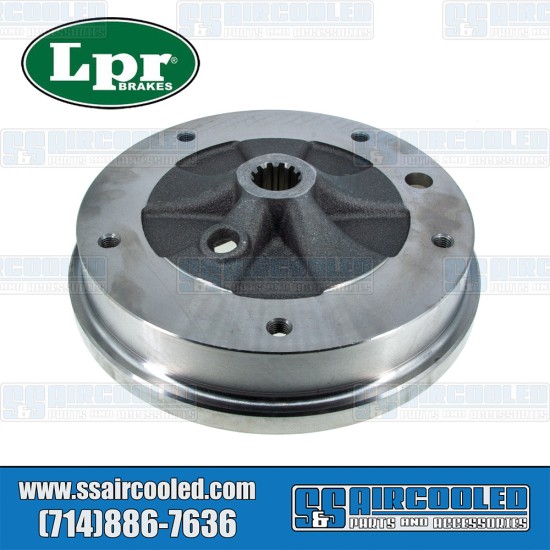 LPR Brakes VW Brake Drum, Rear, 5x205mm, 113501615D