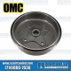 OMC Brakes VW Rear Left or Right Brake Drum, 4x130mm, 113501615JIT, VW Bug, Super Beetle, Ghia