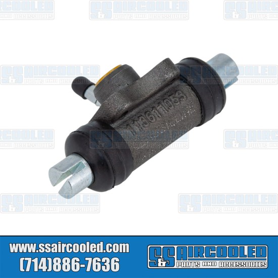  VW Wheel Cylinder, Rear, Left or Right, 17mm, 2-Bolt, China, 113611053
