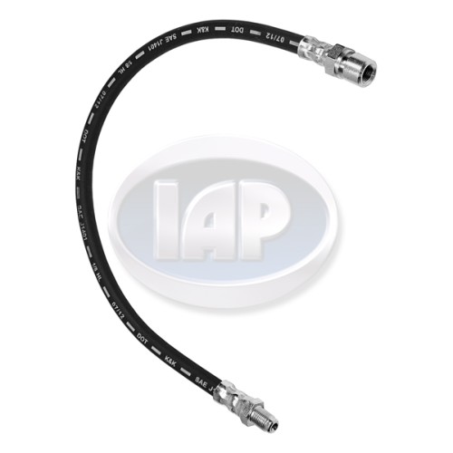 Brake Hose, Front, 480mm/18.8", Male-Female, Rubber Brake Hose, Front, 480mm/18.8", Male-Female, Rubber