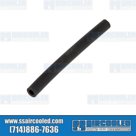 VW Brake Fluid Hose, 4in Length, Reservoir to Hard Line, 113611801A, VW Bug