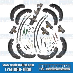 Brake Rebuild Kit, Rubber Hoses, Economy Brake Rebuild Kit, Rubber Hoses, Economy